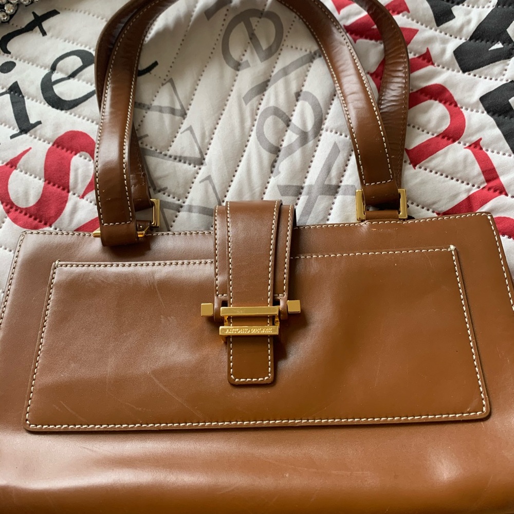 Antonio Melani Brown Handbag Bag